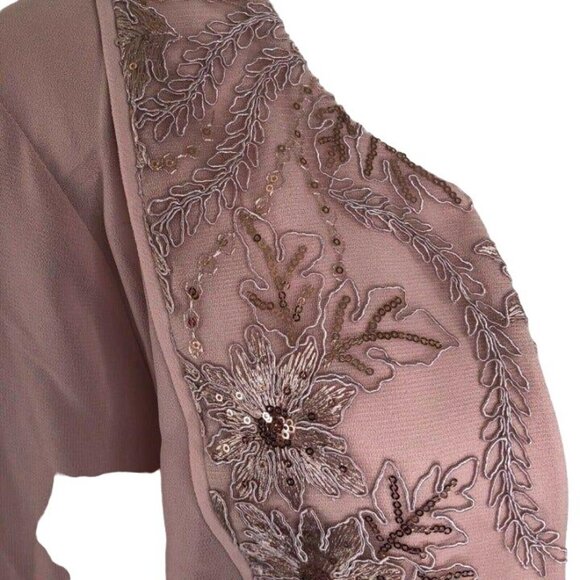 Le Bos Formal Wedding Open Front Jacket Mother Of Bride Size 22W New - Picture 4 of 10